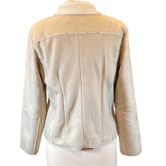 Chico's Faux Suede Jacket - Picture 5 of 7